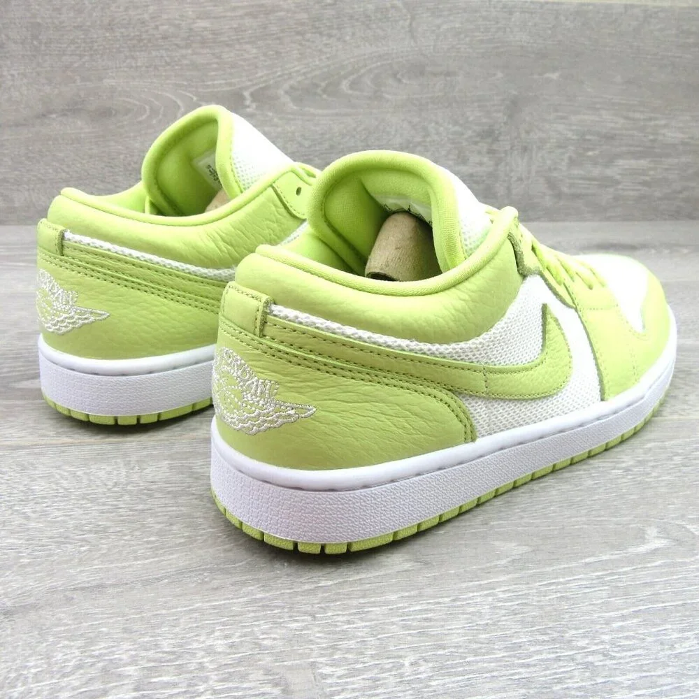 Air Jordan 1 Low SE Summit White Limelight Womens Size 8.5 NEW - Picture 7 of 14